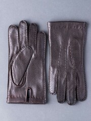 Lakeland Leather Brown Phil Leather Gloves - Image 1 of 4