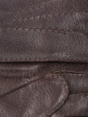 Lakeland Leather Brown Phil Leather Gloves - Image 4 of 4
