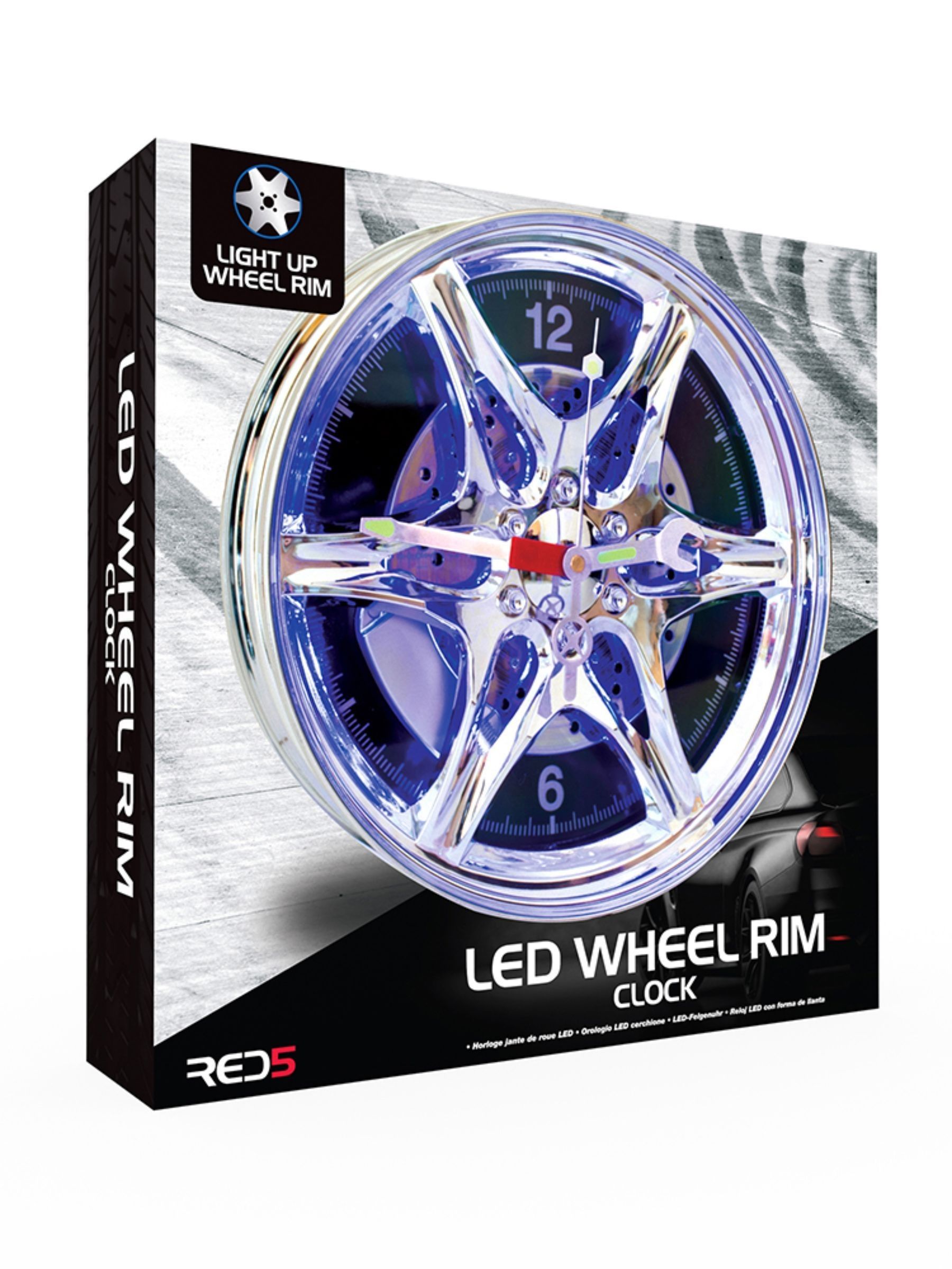 Buy MenKind LED Wheel Rim Clock from the Next UK online shop