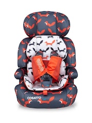 Cosatto Clear Zoomi Group 123 Charcoal Mister Fox Car Seat - Image 1 of 5