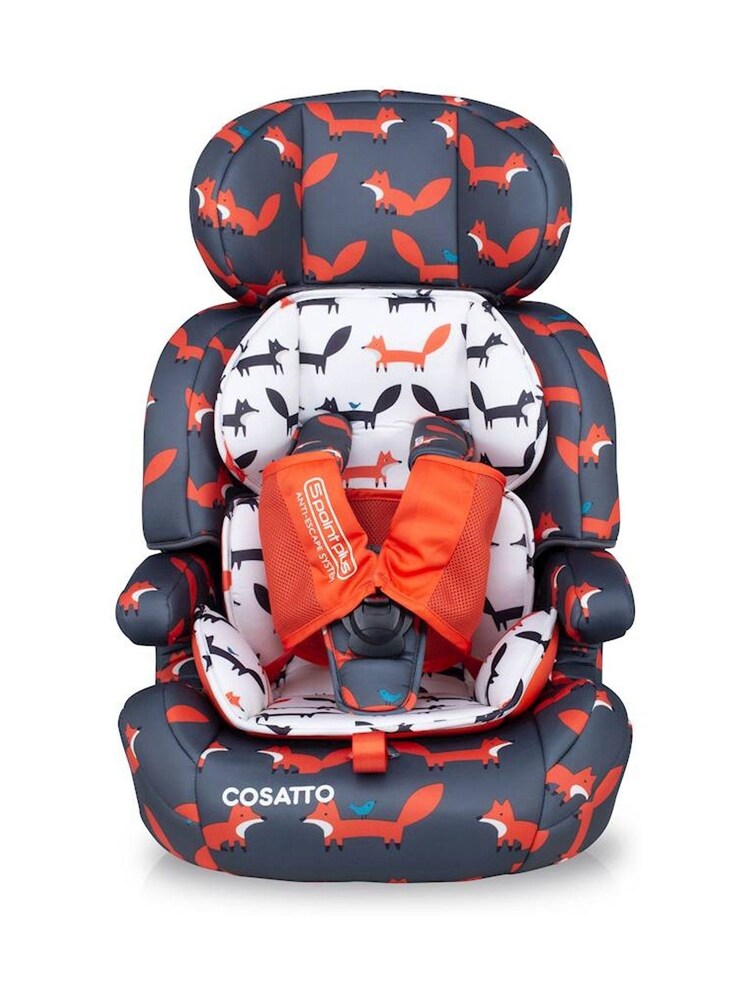 Cosatto Clear Zoomi Group 123 Charcoal Mister Fox Car Seat - Image 1 of 5