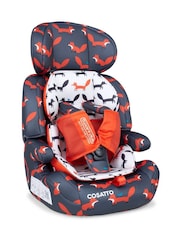 Cosatto Clear Zoomi Group 123 Charcoal Mister Fox Car Seat - Image 3 of 5