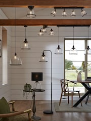 Black Gloucester 3 Light Flush Ceiling Light - Image 5 of 6