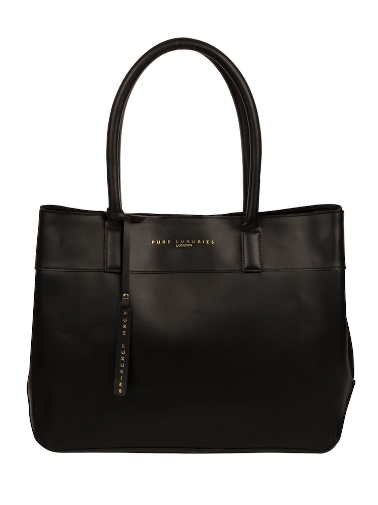 Pure Luxuries London Amesbury Vegetable-Tanned Leather Handbag - Image 2 of 6