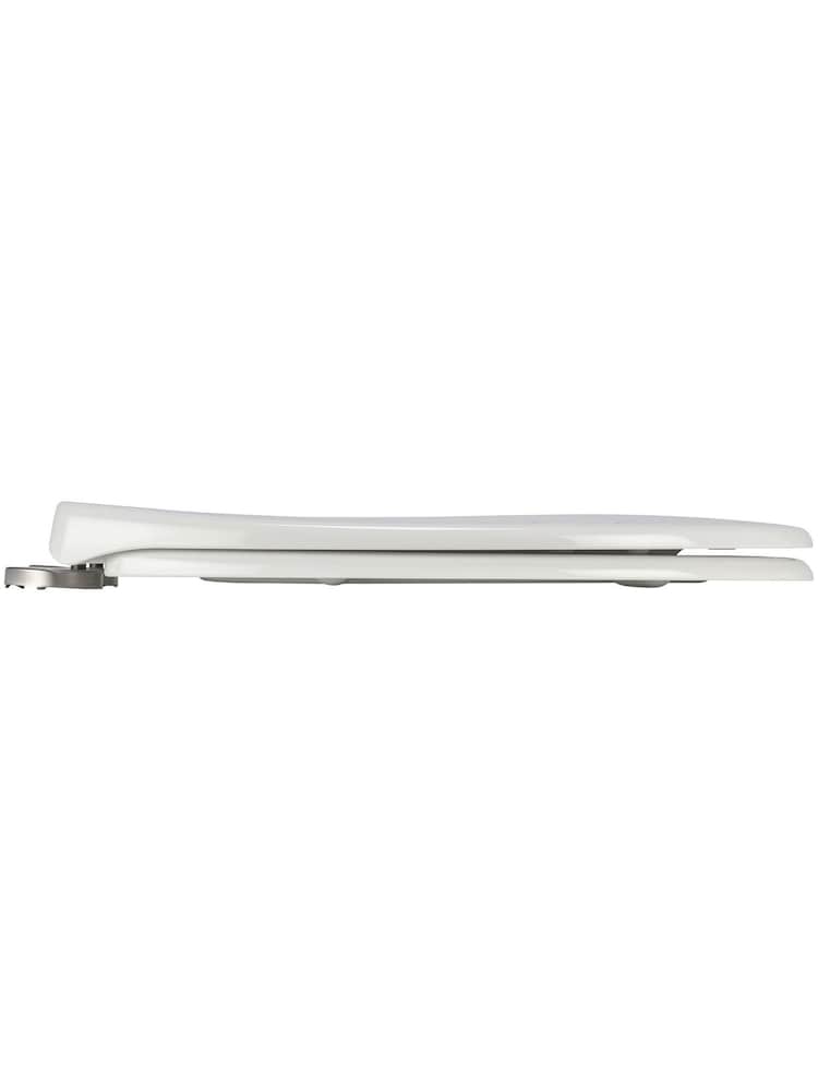 CROYDEX White Lomond White D Shape Toilet Seat - Image 4 of 4