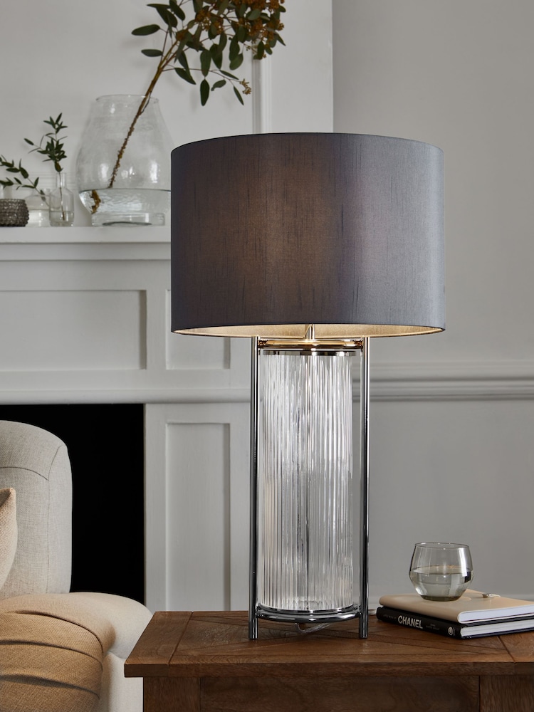 Chrome Hertford Table Lamp - Image 1 of 5