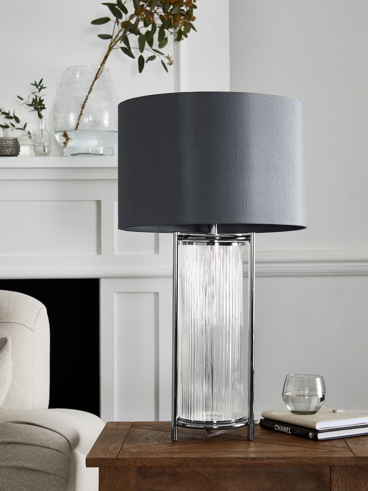 Chrome Hertford Table Lamp - Image 2 of 5