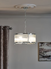 Chrome Hertford 3 Light Chandelier Light - Image 1 of 7