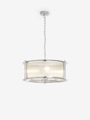 Chrome Hertford 3 Light Chandelier Light - Image 5 of 7