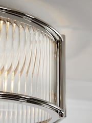 Chrome Hertford 2 Light Flush Ceiling Light - Image 3 of 5