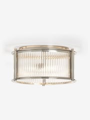 Chrome Hertford 2 Light Flush Ceiling Light - Image 5 of 5