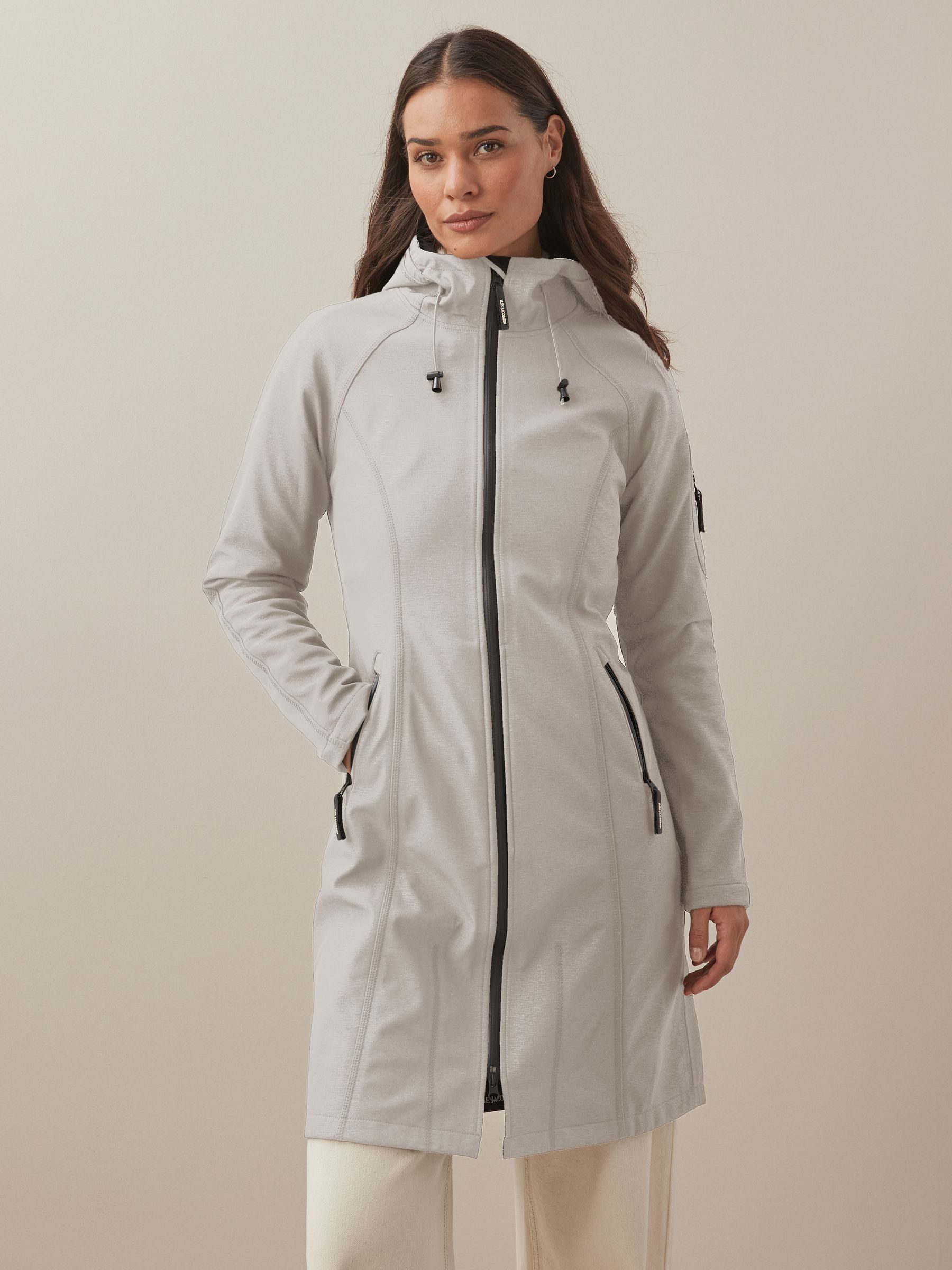 Buy Ilse Jacobsen Waterproof Slim Fit Long Softshell Raincoat from Next Ireland