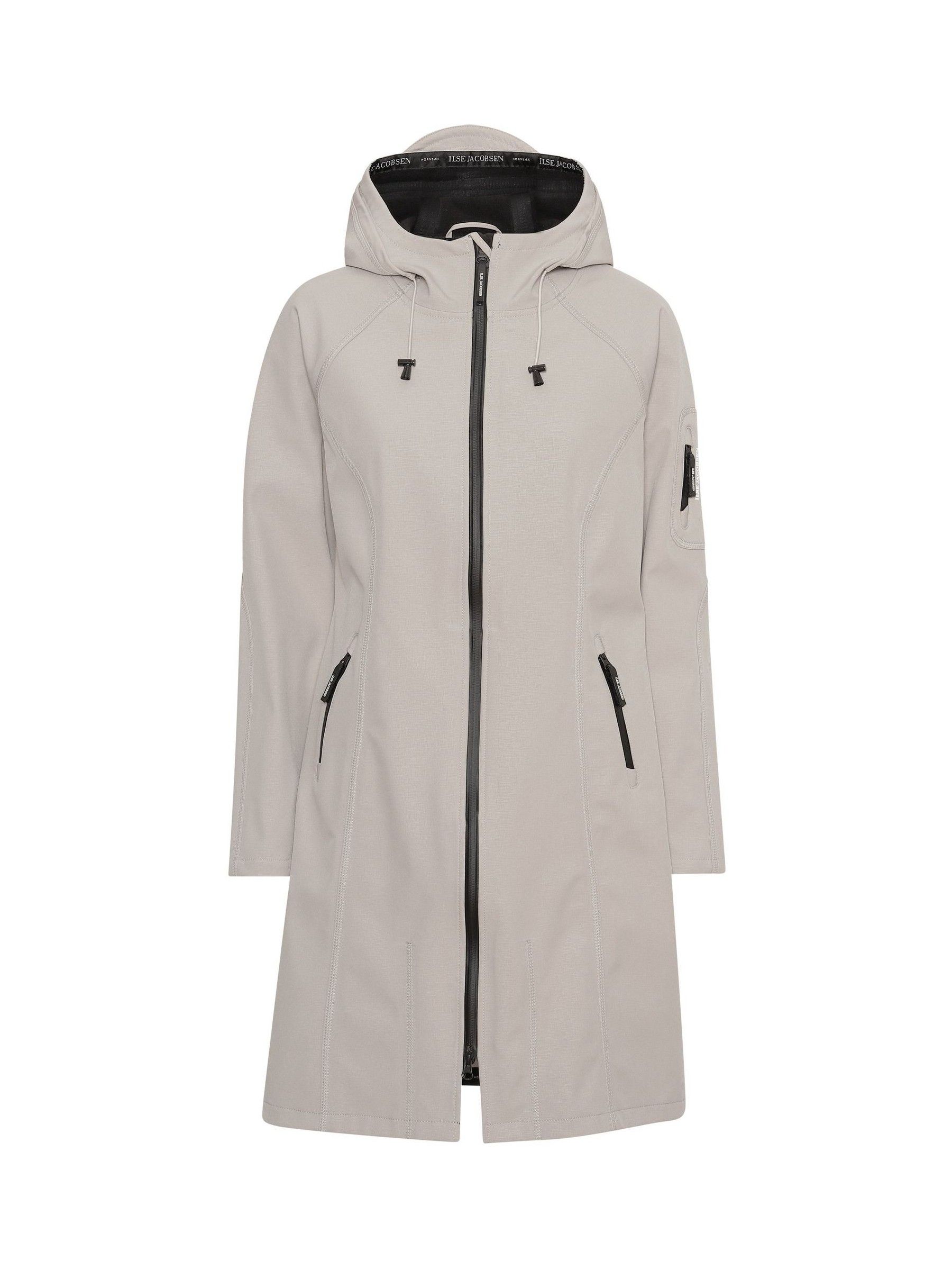 Buy Ilse Jacobsen Waterproof Slim Fit Long Softshell Raincoat from Next Ireland