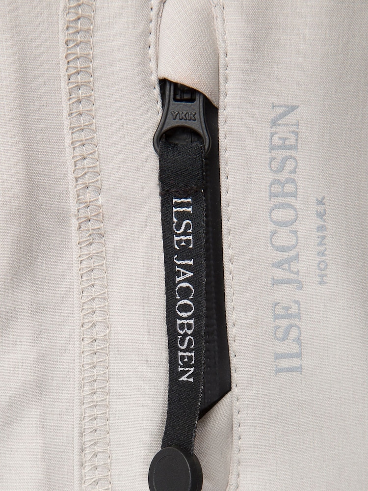 Ilse Jacobsen Waterproof Slim Fit Long Softshell Raincoat - Image 5 of 5