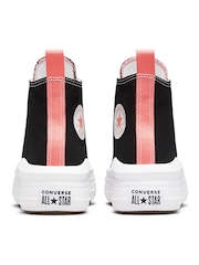 Converse Black Youth Chuck Taylor Move Trainers - Image 4 of 4