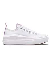 Converse White Move Youth Trainers - Image 1 of 5