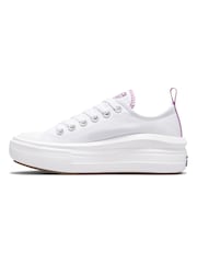 Converse White Move Youth Trainers - Image 2 of 5