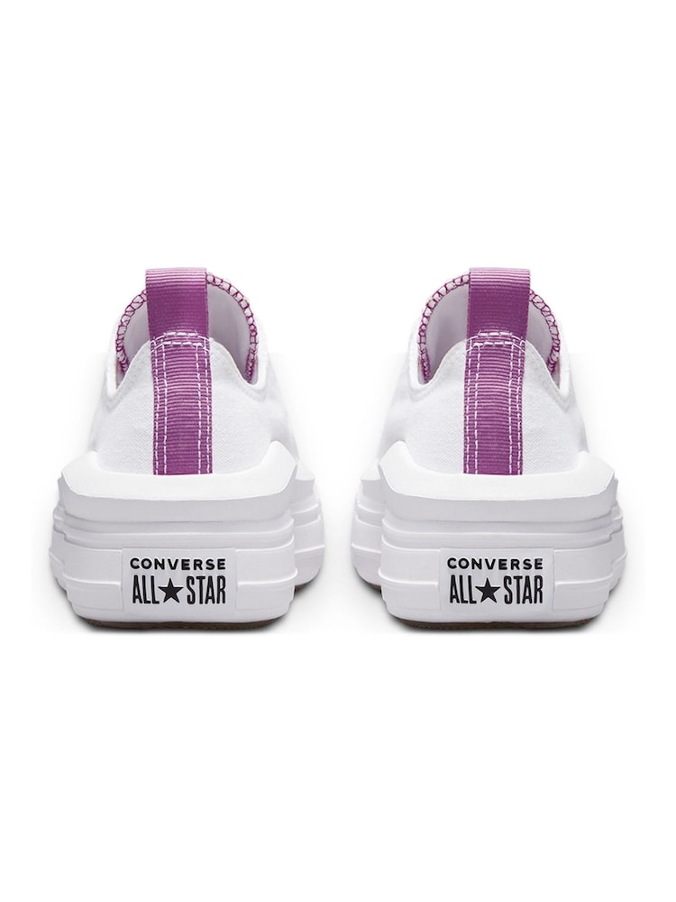 Converse White Move Youth Trainers - Image 5 of 5