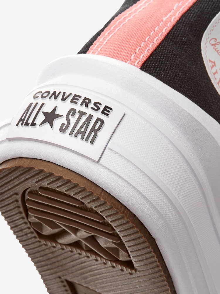 Converse Black Move Platform High Top Junior Trainers - Image 12 of 12