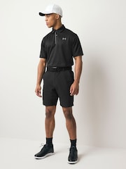 Under Armour Black Golf Tech Polo Shirt - Image 2 of 4