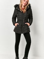 M&Co Black Short Puffer Jacket - Image 2 of 5