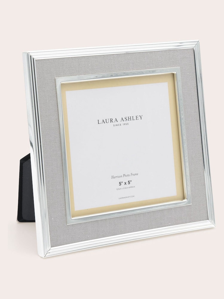 Laura Ashley Grey Harrison Picture Frame - Image 2 of 4