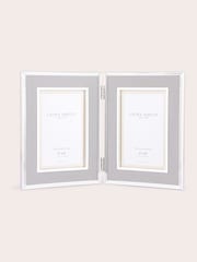 Laura Ashley Grey Harrison Twin Picture Frame - Image 2 of 4