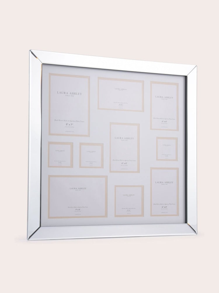 Laura Ashley 10 Aperture Picture Frame - Image 1 of 3