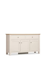 Cream Malvern Oak Effect Large Sideboard - Image 9 of 10