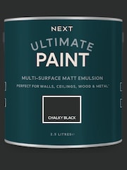 Chalky Black Ultimate® Multi-Surface Peel and Stick Paint Sample - Image 2 of 5