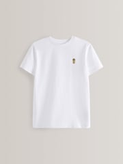 White Stag Embroidered Short Sleeve T-Shirt (3-16yrs) - Image 1 of 5