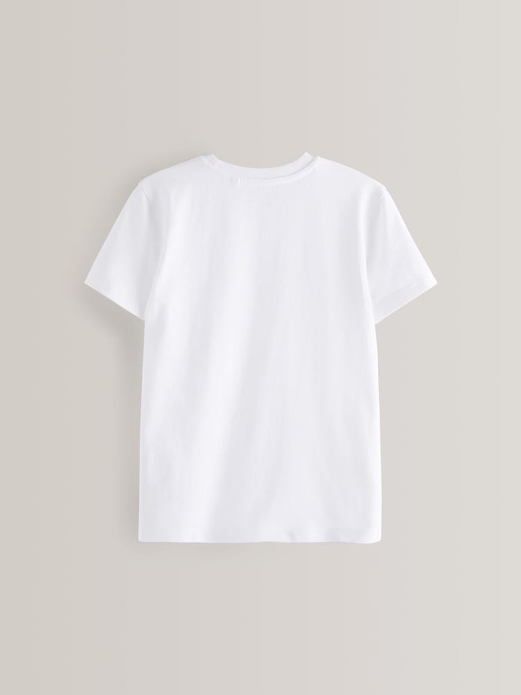 White Stag Embroidered Short Sleeve T-Shirt (3-16yrs) - Image 2 of 5