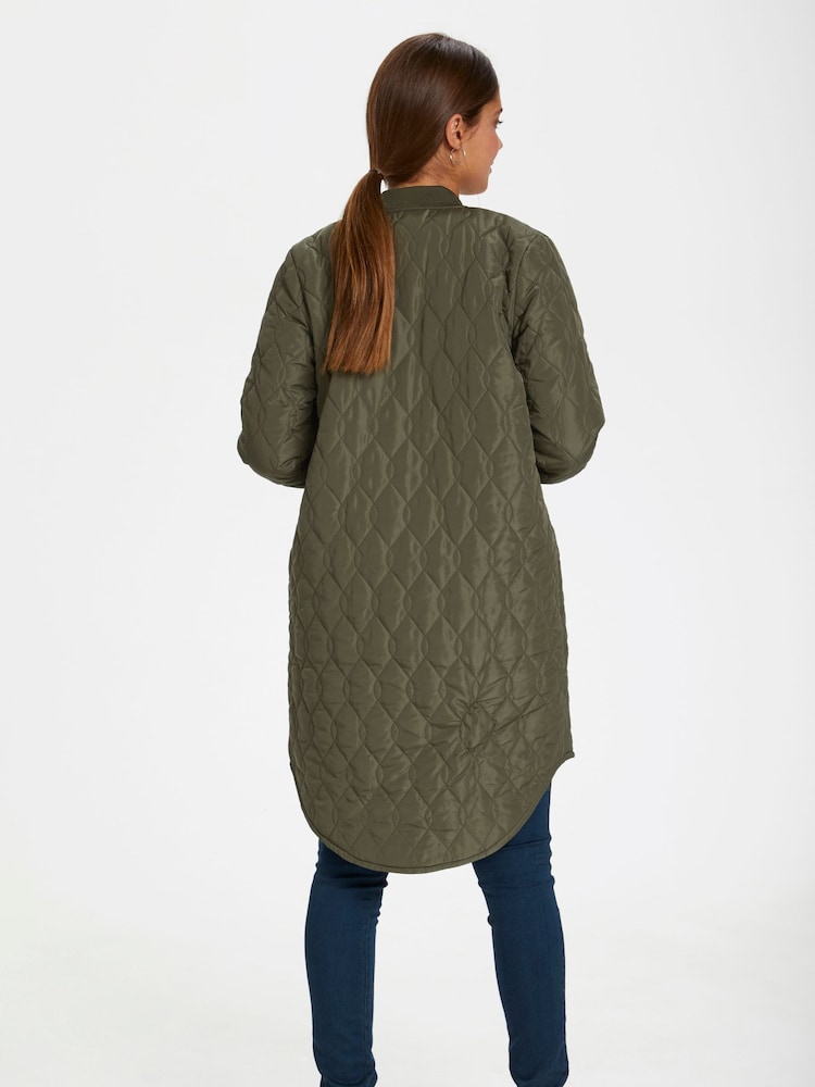 Kaffe Shally Regular Fit Quilted Coat - Image 2 of 7