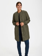 Kaffe Shally Regular Fit Quilted Coat - Image 4 of 7