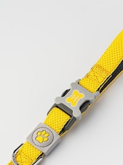 Hugo & Hudson Yellow Navy Mesh Dog Lead - Image 3 of 3