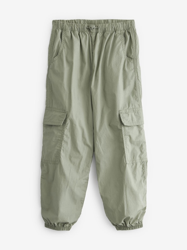 Grün - Parachute-Cargohose mit Bündchen (3 bis 16 Jahre) - Bild 1 von 3