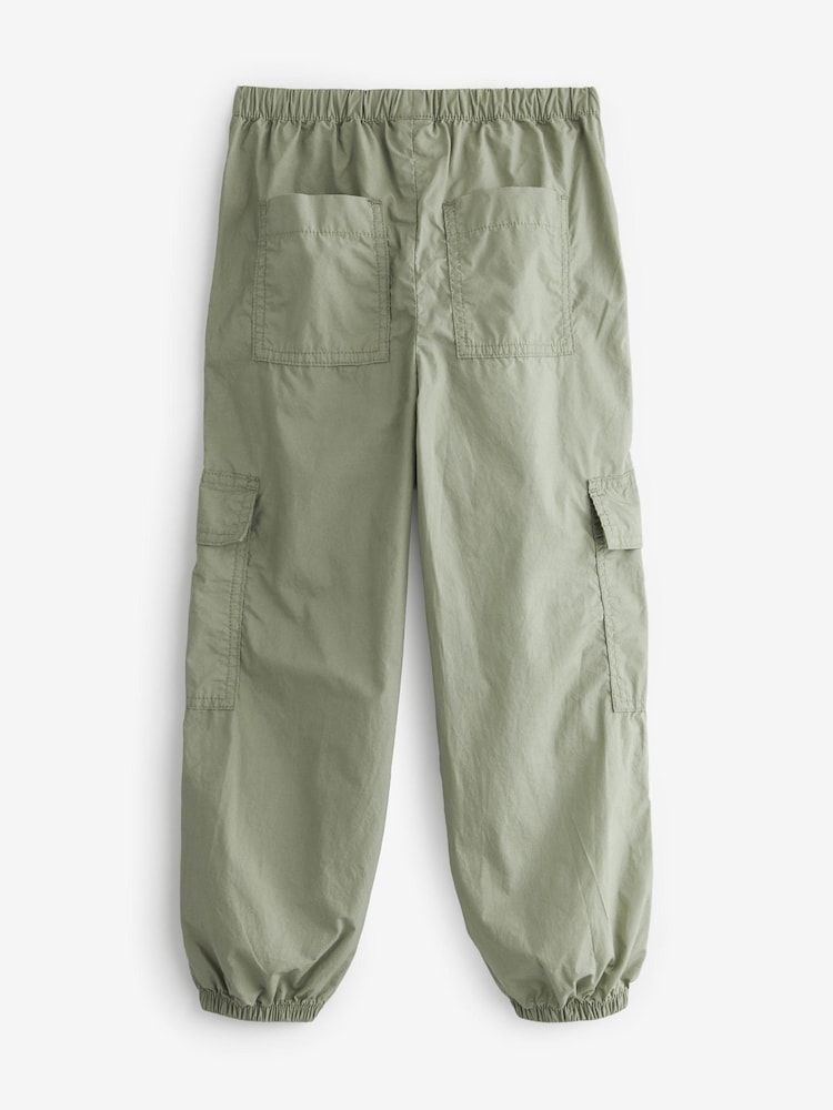 Grün - Parachute-Cargohose mit Bündchen (3 bis 16 Jahre) - Bild 3 von 3