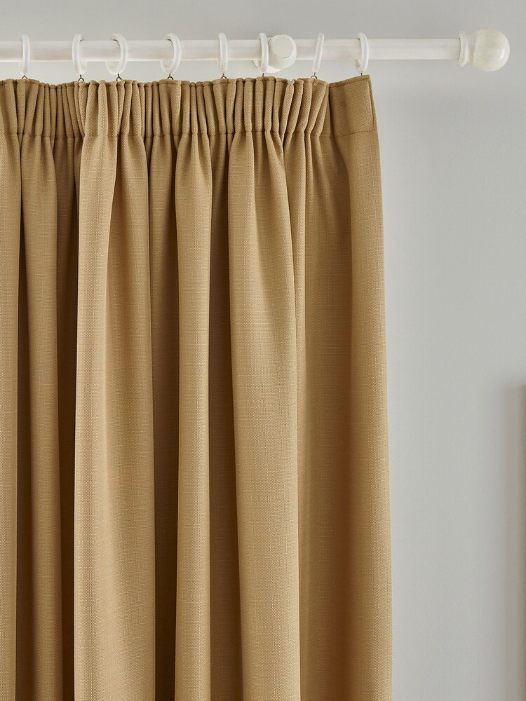 Laura Ashley Stephanie Verdunkelnde, gefütterte Vorhänge mit Bleistiftfalten - Bild 3 von 3