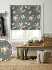 Laura Ashley Green Rosemore Fern Made To Measure Roman Blind - Image 1 of 6