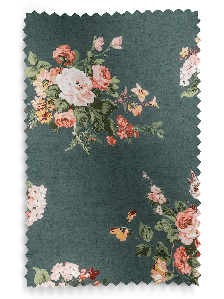 Laura Ashley Green Rosemore Fern Made To Measure Roman Blind - Image 6 of 6