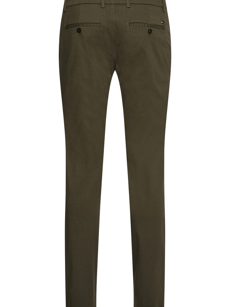 Tommy Hilfiger Green Structured Bleecker Trousers - Image 2 of 4