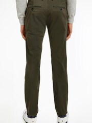Tommy Hilfiger Green Structured Bleecker Trousers - Image 3 of 4