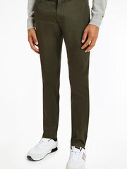 Tommy Hilfiger Green Structured Bleecker Trousers - Image 4 of 4