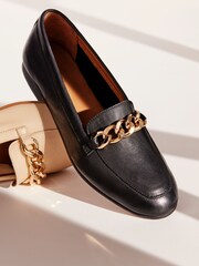 Dune London Black Goldsmith Loafers - Image 5 of 7