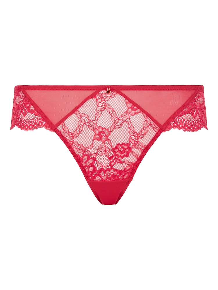 Красный - Сексуальные кружевные бразильские трусики Ann Summers - Image 5 of 5