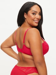 أحمر - حمَّالة صدر دانتيل مكشوفة بتصميم جذّاب من Ann Summers - صورة 2 من 5
