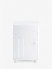 White Rainbow Kids Wooden Bedside Table - Image 4 of 7