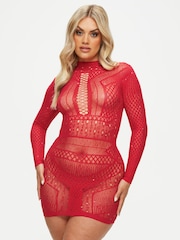Ann Summers Red Jewelled Janelle Dress - Image 1 of 5