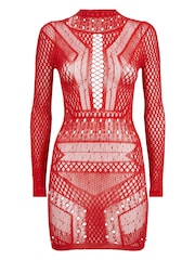 Ann Summers Red Jewelled Janelle Dress - Image 5 of 5