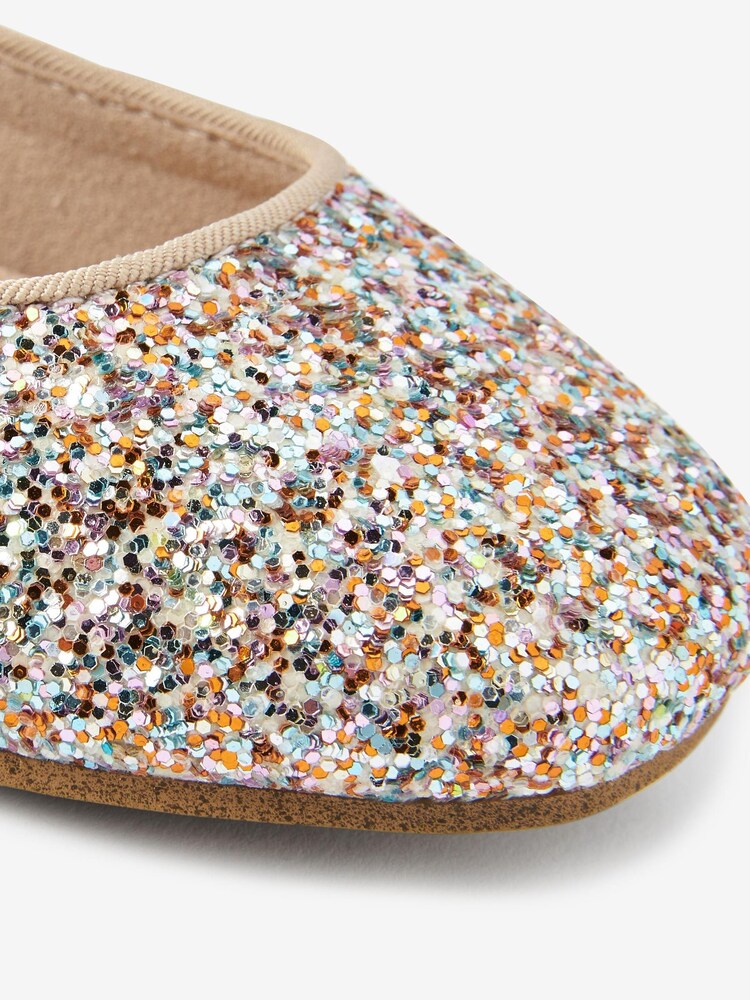 Pink Pastel Glitter Occasion Mary Jane Shoes - Image 6 of 6 Pink Pastel Glitter Occasion Mary Jane Shoes - Image 6 of 6